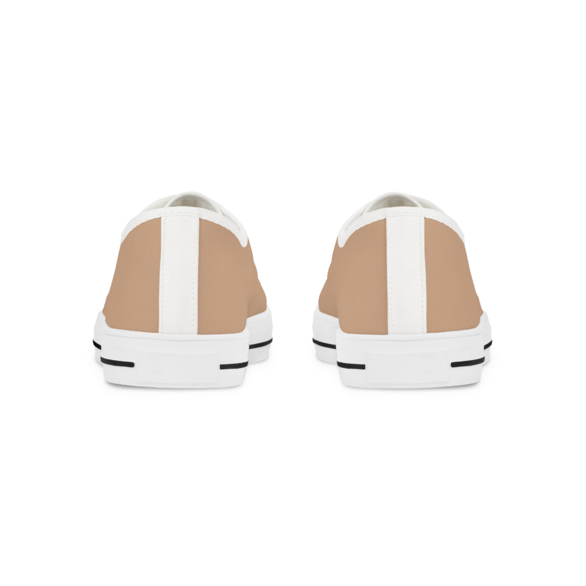 Sand Men's Two -Tone Low Top Sneakers - Elevate Your Step – Step Into Effortless Style – Where Neutral Tones Meet Modern Refinement!