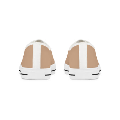 Sand Men's Two -Tone Low Top Sneakers - Elevate Your Step – Step Into Effortless Style – Where Neutral Tones Meet Modern Refinement!