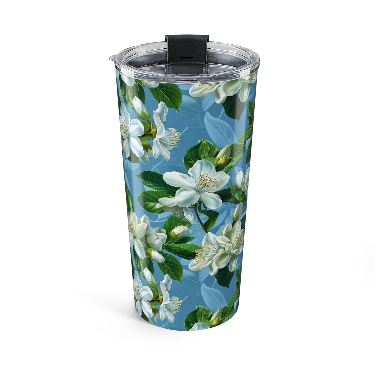 Jasmine Whisper Insulated Tumbler - 20 oz. Stainless Steel, Glossy Finish