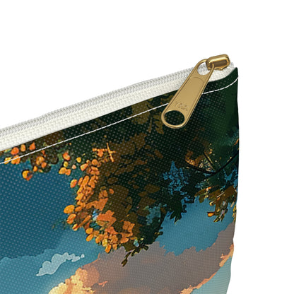 Meadow Picnic Accessory Pouch - Escape to Tranquility! Available in 2 sizes.