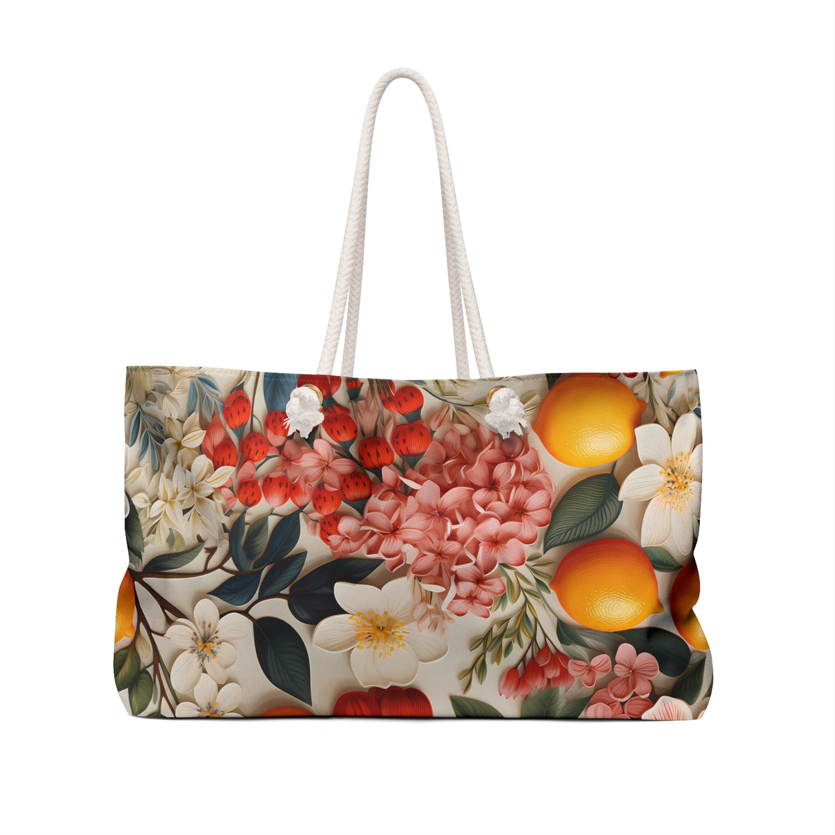 Citrus in Bloom Weekender Bag - Coastal, Trailer & Camping Getaways.