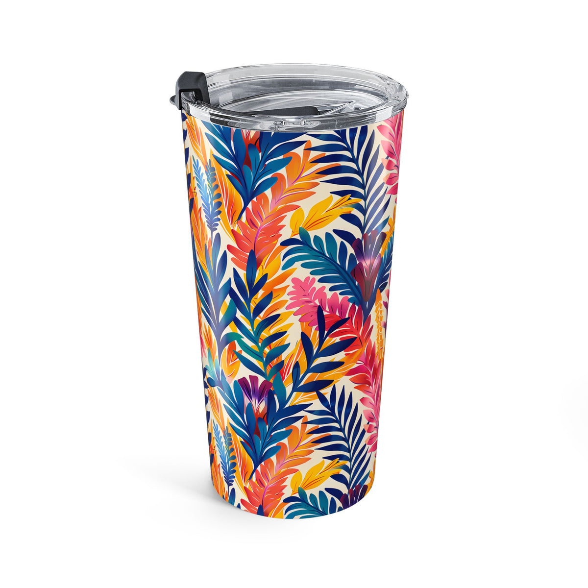 Fern-Tastic Whimsy Insulated Tumbler - 20 oz. Stainless Steel, Glossy Finish
