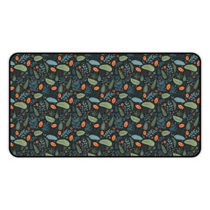 Mysterious Ferns Desk Mat (Desk Pad) - Bring Softness and Nature to Your Desktop! Available in 3 sizes.