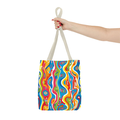 Melting Mirage Tote Bag - Flow Through Life in Artistic Style! Available in 3 sizes.