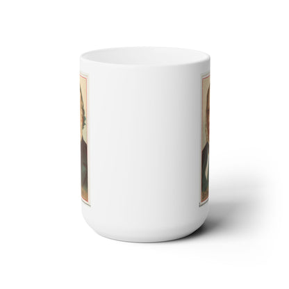 Inventor Series: Sir Rowland Hill Ceramic Mug - 15 oz - First-Class Sipping, Penny Post Approved!