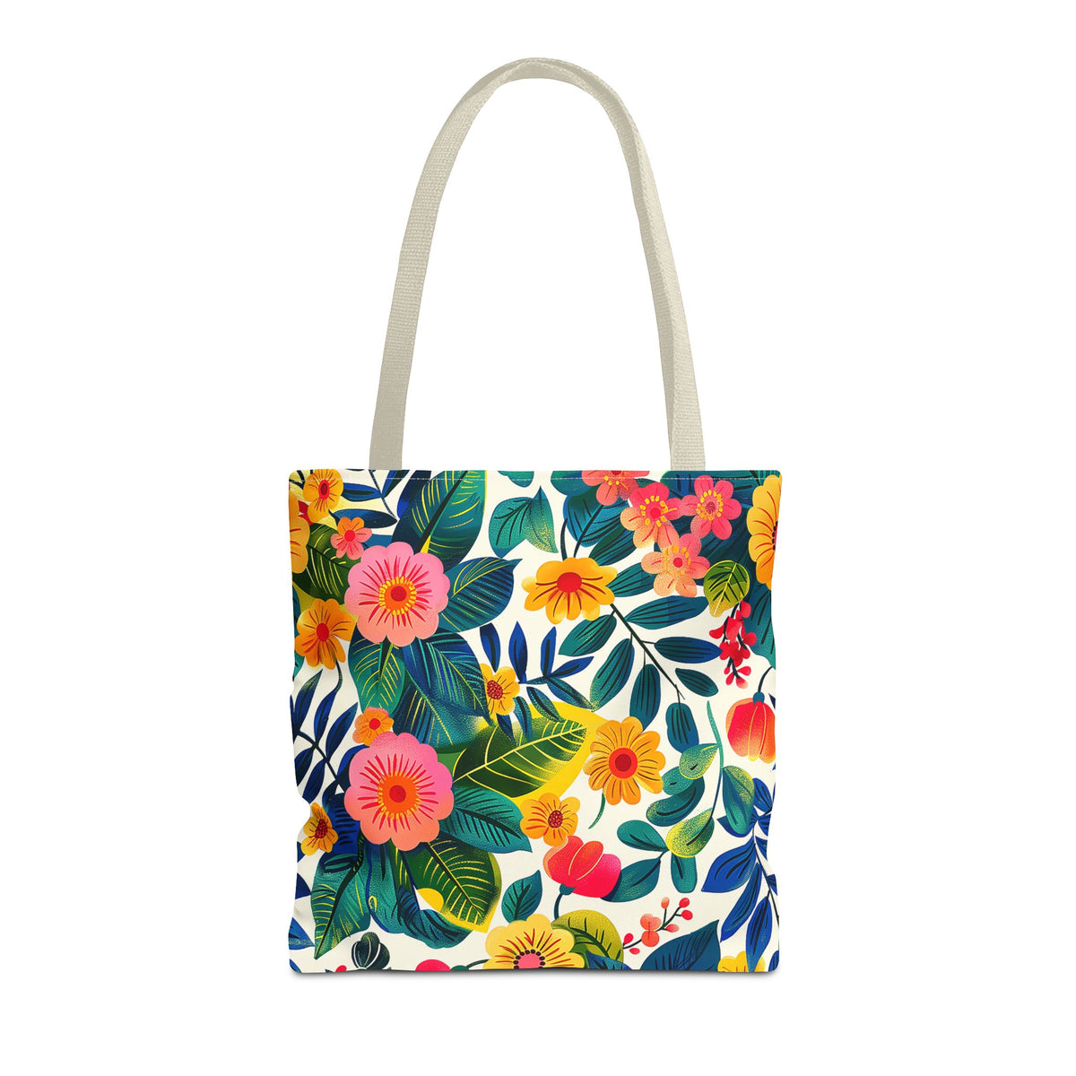 Blossom Bliss Tote Bag - Blossom with Joy on Every Adventure! Available in 3 sizes.