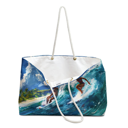 Wave Rider Weekender Bag - Catch the Wave in Style with the Ultimate Surf Adventure Bag!