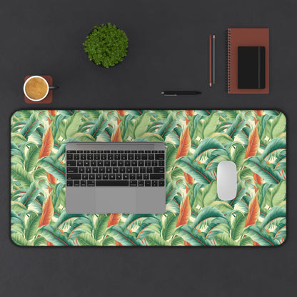 Tropical Old Miami Desk Mat (Desk Pad) - Bring the Tropics to Your Desktop! Available in 3 sizes.