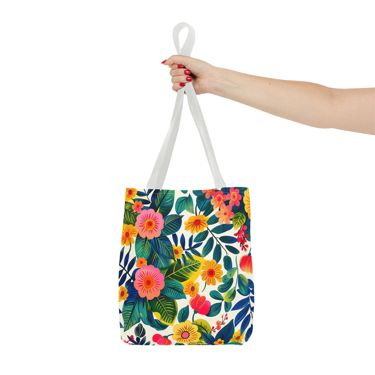 Blossom Bliss Tote Bag - Blossom with Joy on Every Adventure! Available in 3 sizes.