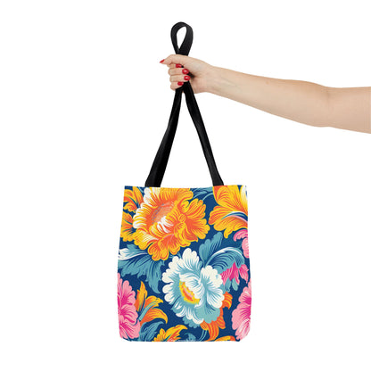 Chintz Charm Tote Bag - Carry Timeless Elegance with You! Available in 3 sizes.