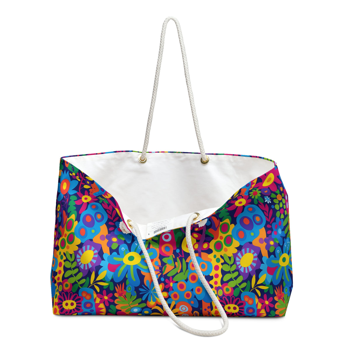 Groovy Garden Weekender Bag - Step into the Groove - Where Retro Vibes Meet Modern Flair!