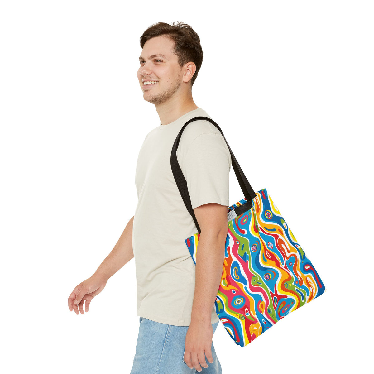 Melting Mirage Tote Bag - Flow Through Life in Artistic Style! Available in 3 sizes.