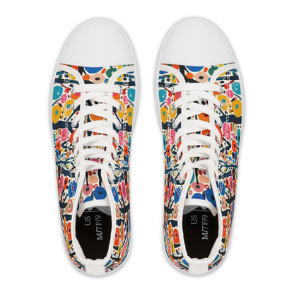 Poppy Forest Ladies' High Top Sneakers - Nature Meets Artistry - Poppy Forest!