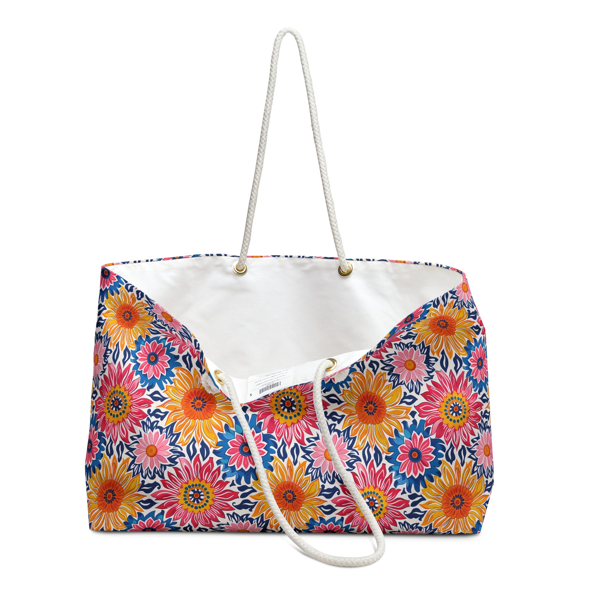 Sunsplash Petals Weekender Bag - Bloom in Color - Where Every Journey is a Burst of Sunshine!