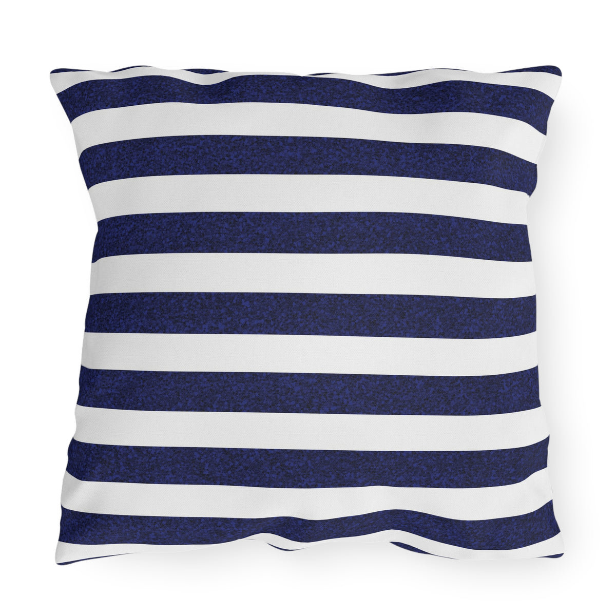 Classic Stripes Celebration Square Outdoor Pillow - Spun Polyester - Double-Sided Print - Concealed Zipper - Available in 3 sizes.
