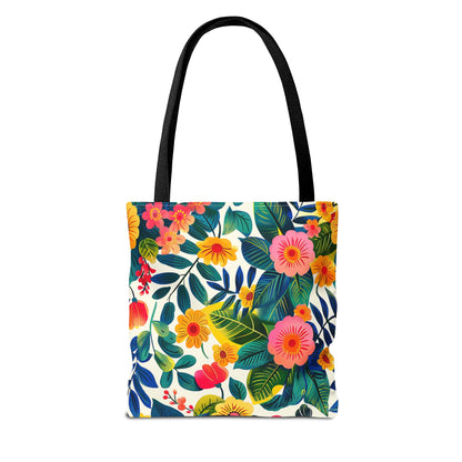 Blossom Bliss Tote Bag - Blossom with Joy on Every Adventure! Available in 3 sizes.