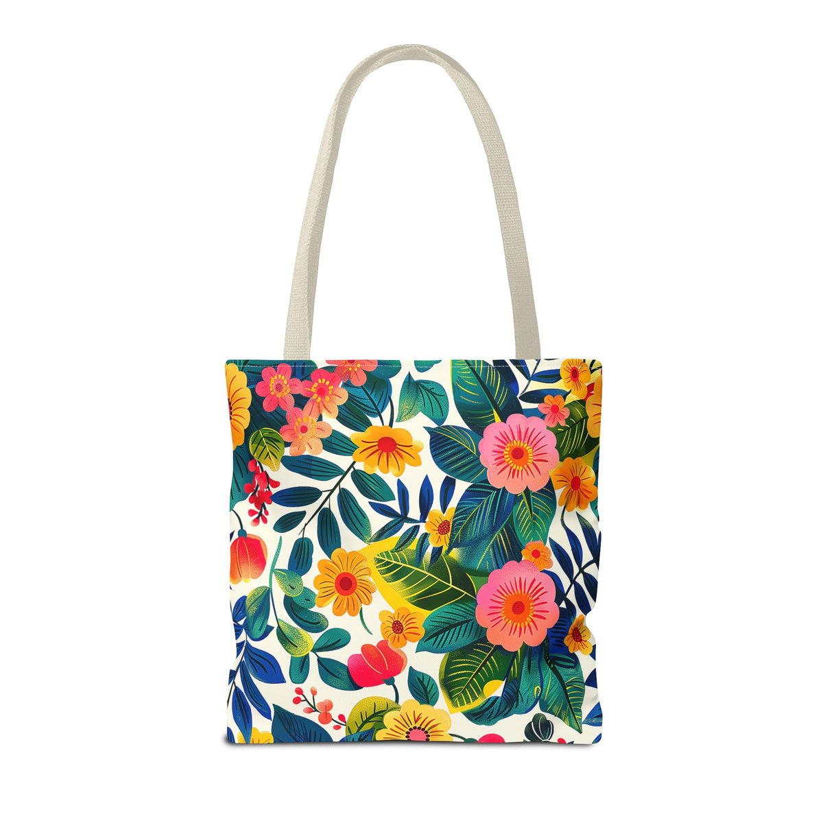 Blossom Bliss Tote Bag - Blossom with Joy on Every Adventure! Available in 3 sizes.
