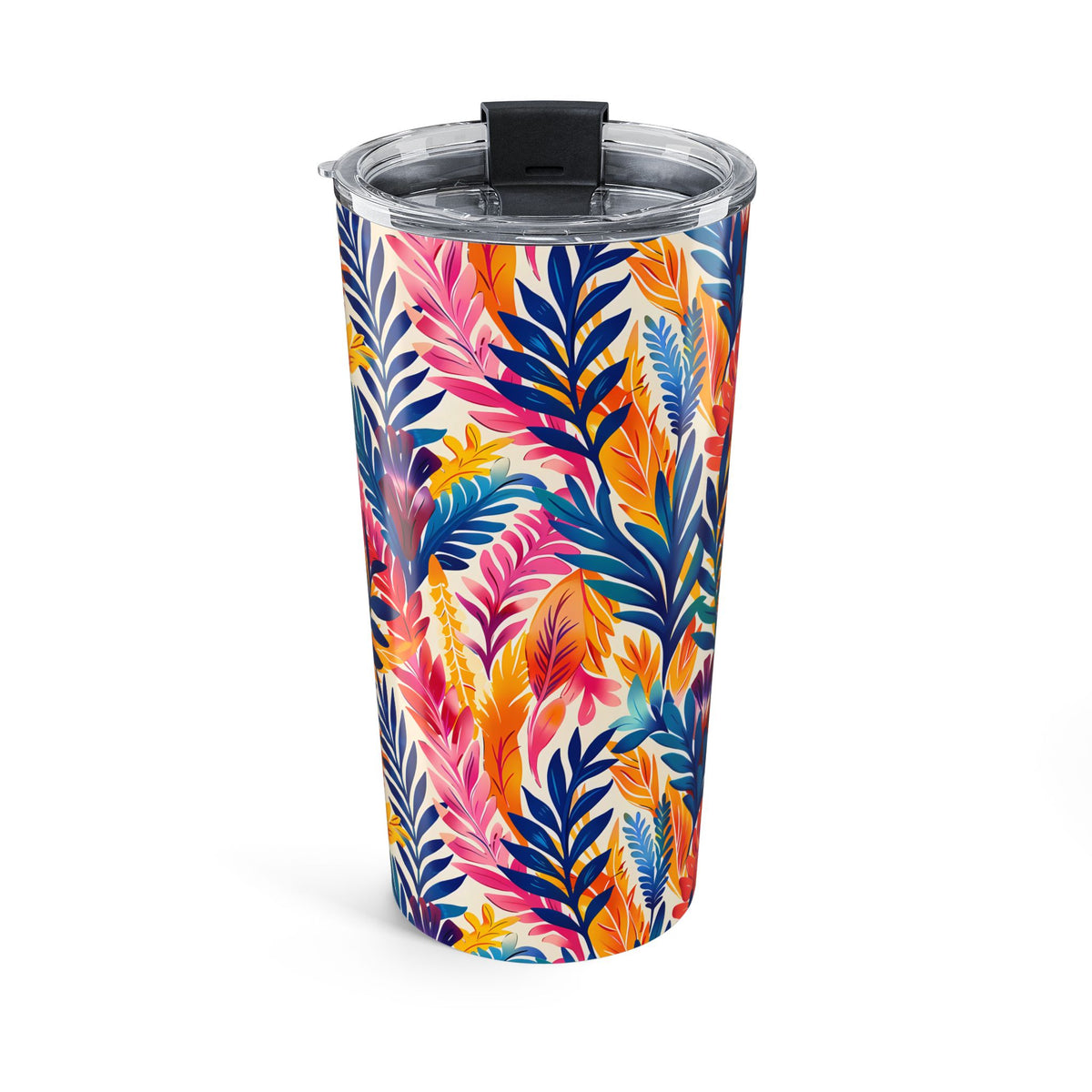 Fern-Tastic Whimsy Insulated Tumbler - 20 oz. Stainless Steel, Glossy Finish