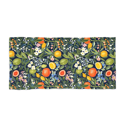Magical Fruitiness Luxurious Beach Towel - Frolic in Fruity Fun! Available in 2 sizes.
