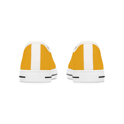 Buttercup Ladies' Two-Tone Low Top Sneakers - Step Into Sunshine – Where Subtle Elegance Meets Playful Charm!