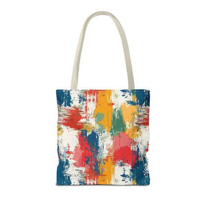 Paint Splash Palette Tote Bag - Make Every Day a Canvas of Color! Available in 3 sizes.