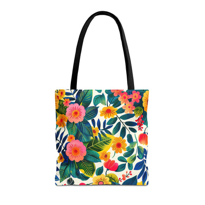 Blossom Bliss Tote Bag - Blossom with Joy on Every Adventure! Available in 3 sizes.