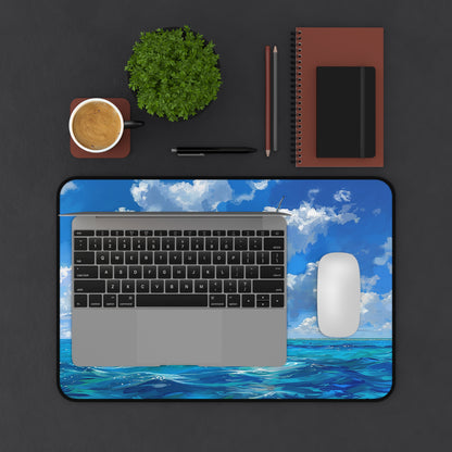 Ocean Breeze Sailing Desk Mat (Desk Pad) - Set Sail on Your Desk - Navigate Through Tasks with Ease! Available in 3 sizes.