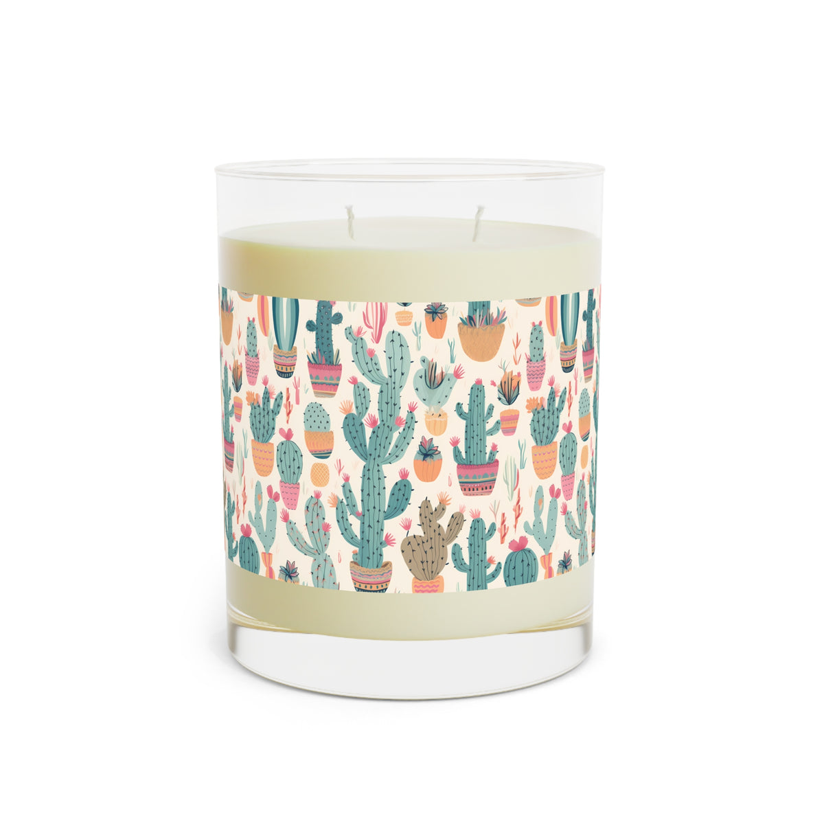 Desert Bloom Boom 100% Soy Wax Scented Candle - 11 oz. Full-Glass, Phthalate-Free & Lead-Free - Three Fragrance Options