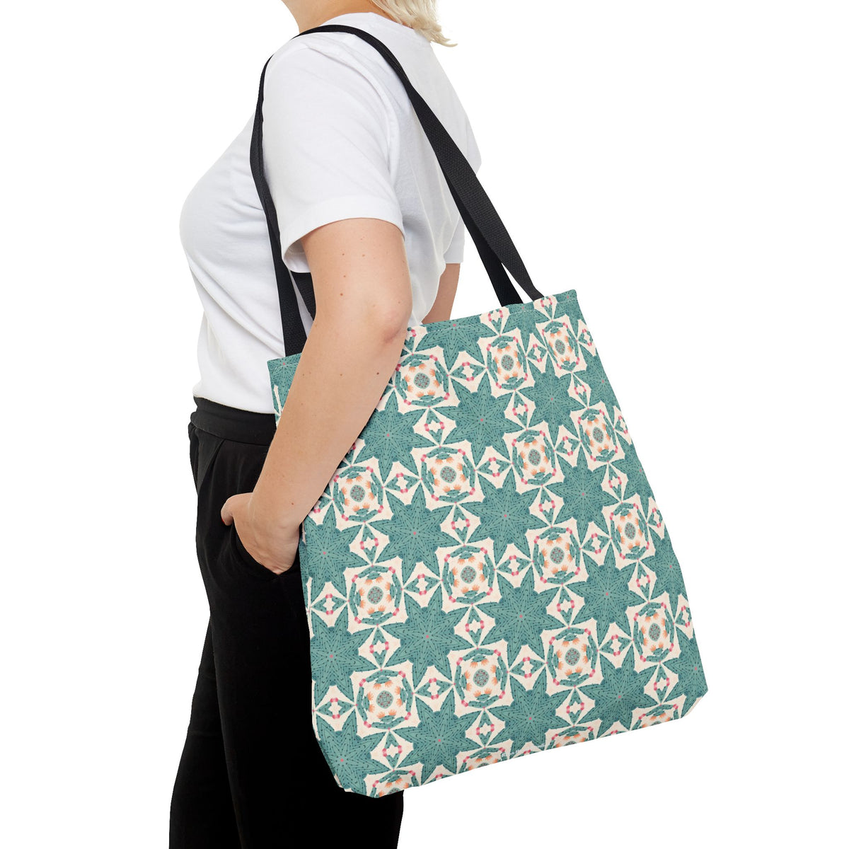Desert Cactus Star Tote Bag - Carry Southwest Charm Wherever You Go! Available in 3 sizes.