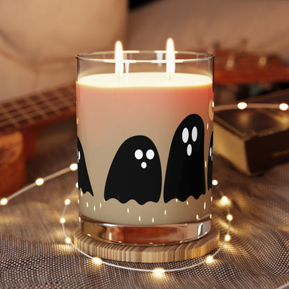 Spooky Specter Glow 100% Soy Wax Scented Candle - 11 oz. Full-Glass, Phthalate-Free & Lead-Free - Three Fragrance Options