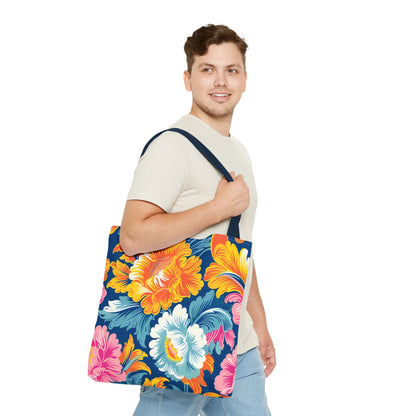 Chintz Charm Tote Bag - Carry Timeless Elegance with You! Available in 3 sizes.