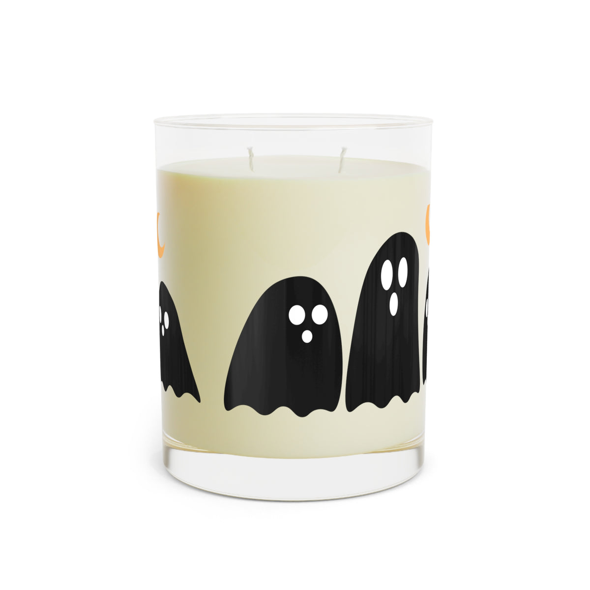Spooky Specter Glow 100% Soy Wax Scented Candle - 11 oz. Full-Glass, Phthalate-Free & Lead-Free - Three Fragrance Options