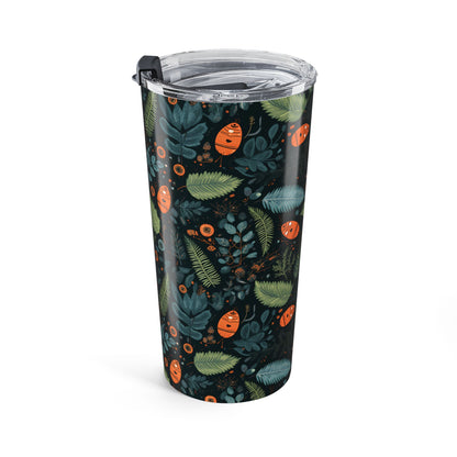 Mysterious Ferns Insulated Tumbler - 20 oz. Stainless Steel, Glossy Finish