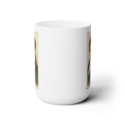 Inventor Series: Robert Fulton Ceramic Mug - 15 oz - Full Steam Ahead with Every Sip!