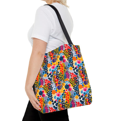 ColorSplash Pop Tote Bag - Pop into Style with a Splash of Color! Available in 3 sizes.