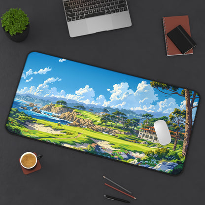 Coastal Fairway Escape Desk Mat (Desk Pad) - Bring the Beauty of the Green to your Desk! Available in 3 sizes.