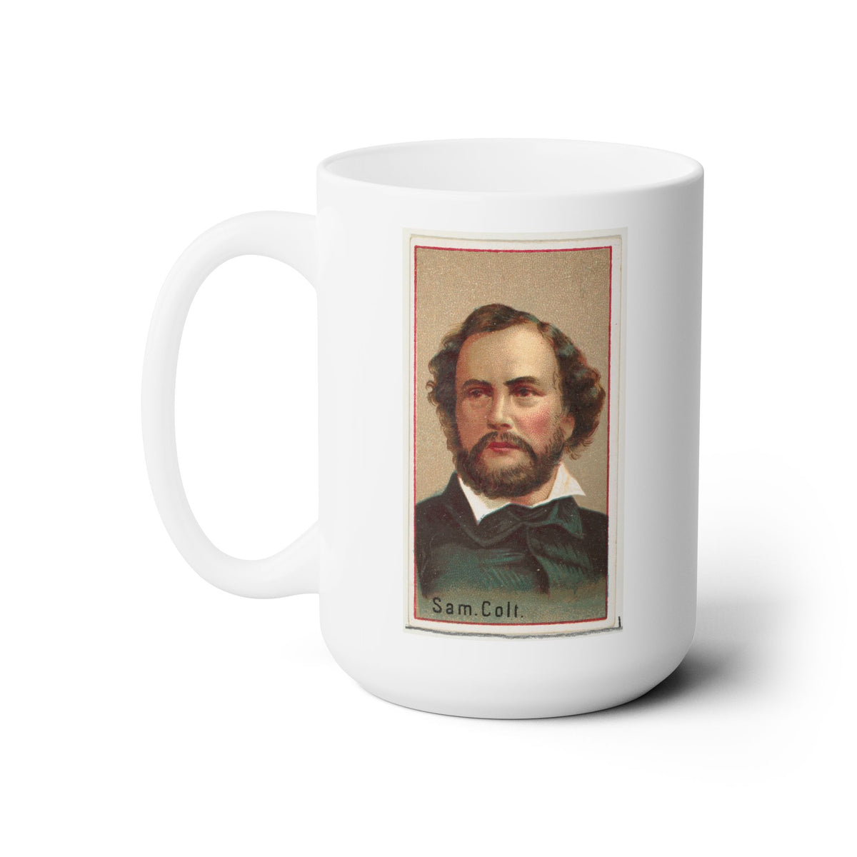 Inventor Series: Samuel Colt Ceramic Mug - 15 oz - Precision-Made Mornings!