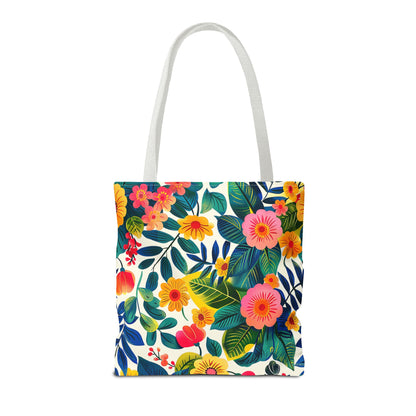 Blossom Bliss Tote Bag - Blossom with Joy on Every Adventure! Available in 3 sizes.
