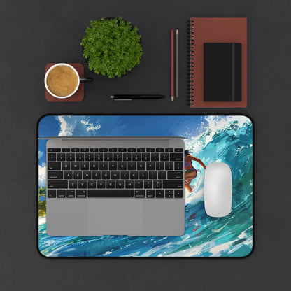 Wave Rider Desk Mat (Desk Pad) - Available in 3 sizes