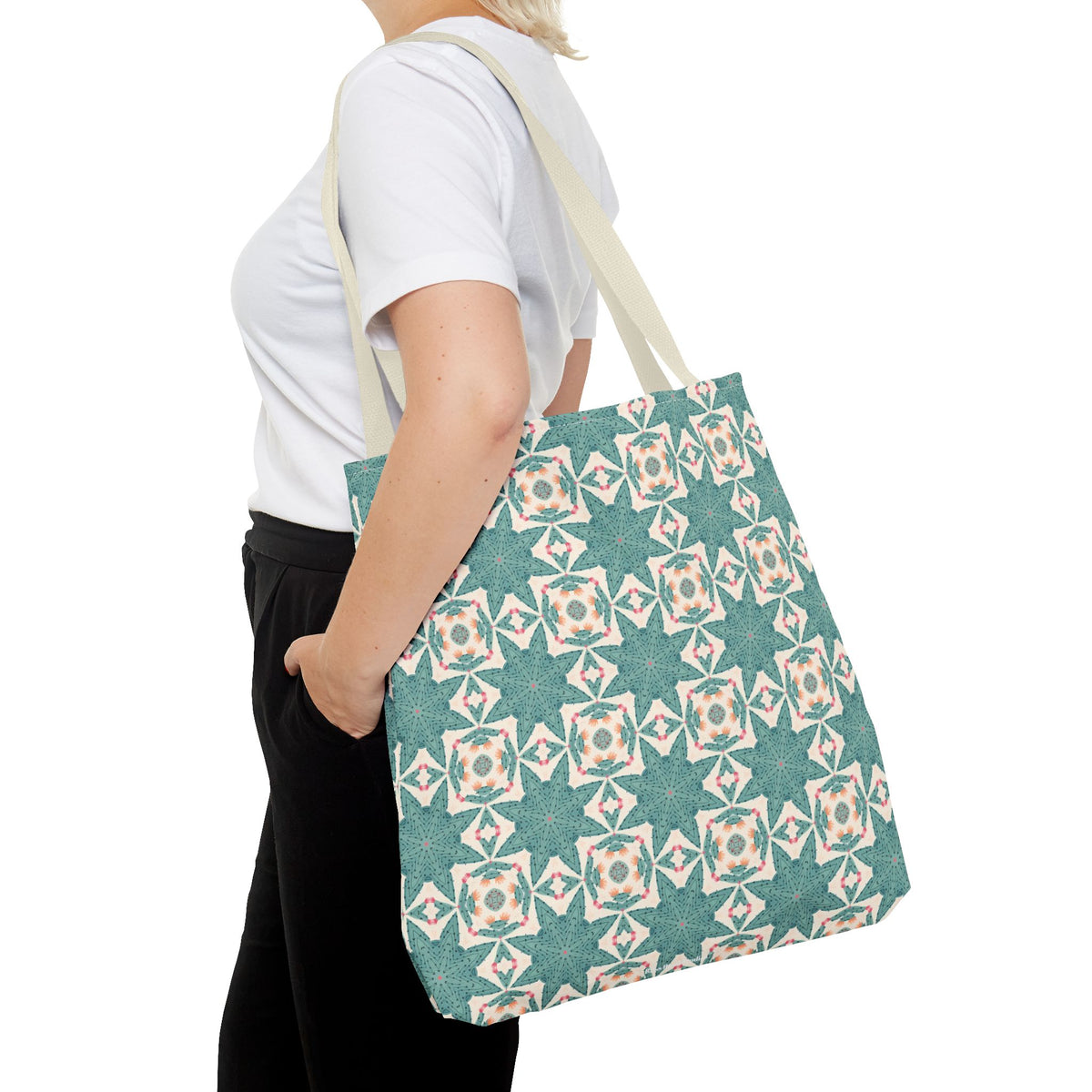 Desert Cactus Star Tote Bag - Carry Southwest Charm Wherever You Go! Available in 3 sizes.