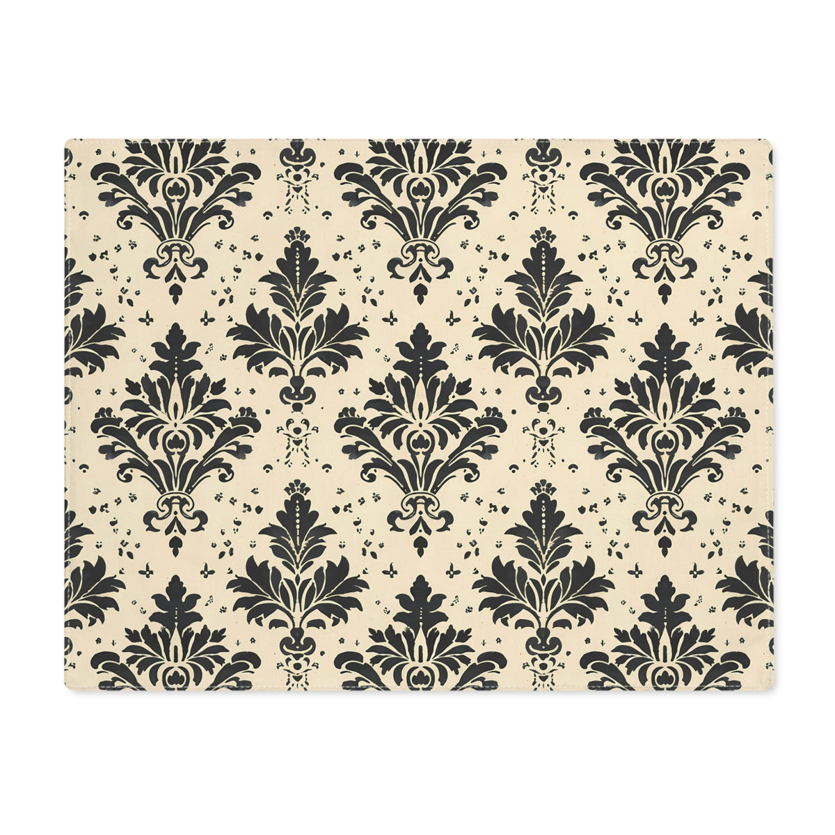 Classic Regency Placemat - Timeless Damask Elegance for Every Setting! Cotton Twill - 18" x 14"