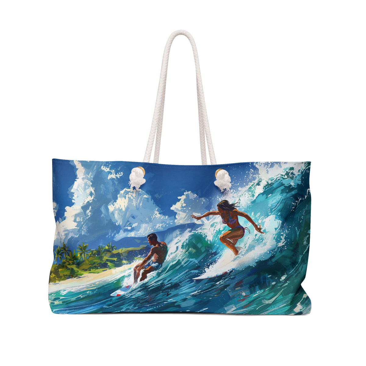 Wave Rider Weekender Bag - Catch the Wave in Style with the Ultimate Surf Adventure Bag!