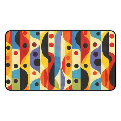 Linear Color Mesa Desk Mat (Desk Pad) - Make a Bold Statement with Every Task! Available in 3 sizes.