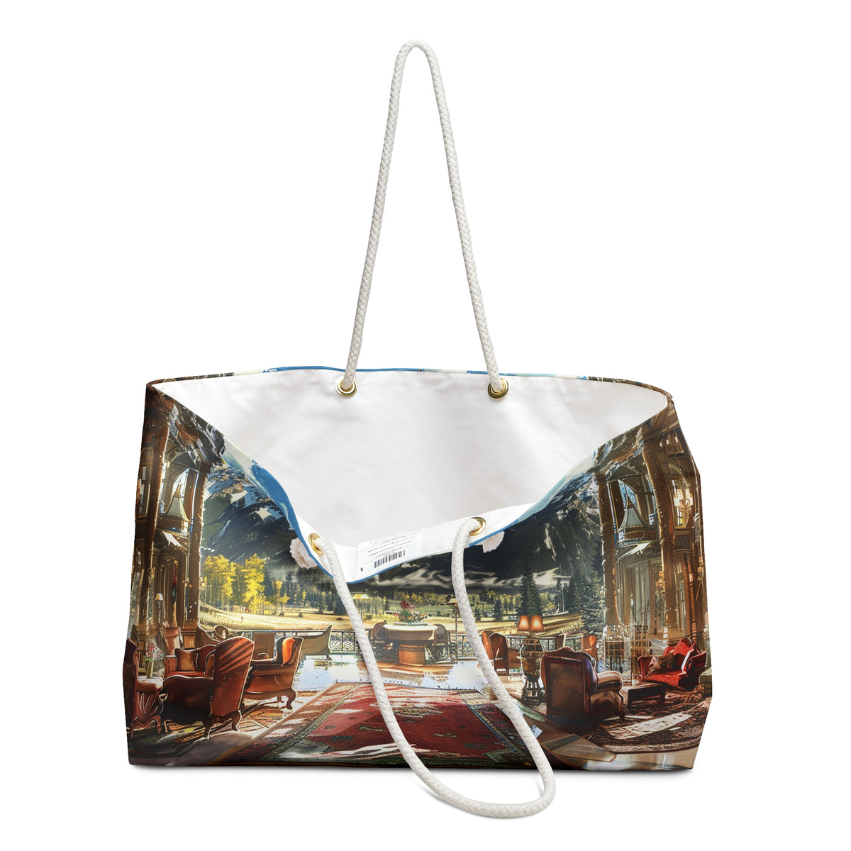 Rocky Mountain Retreat Weekender Bag - Escape to Elegance - Where Mountain Majesty Meets Cozy Comfort!