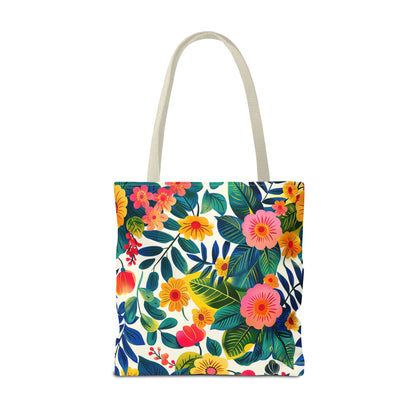 Blossom Bliss Tote Bag - Blossom with Joy on Every Adventure! Available in 3 sizes.