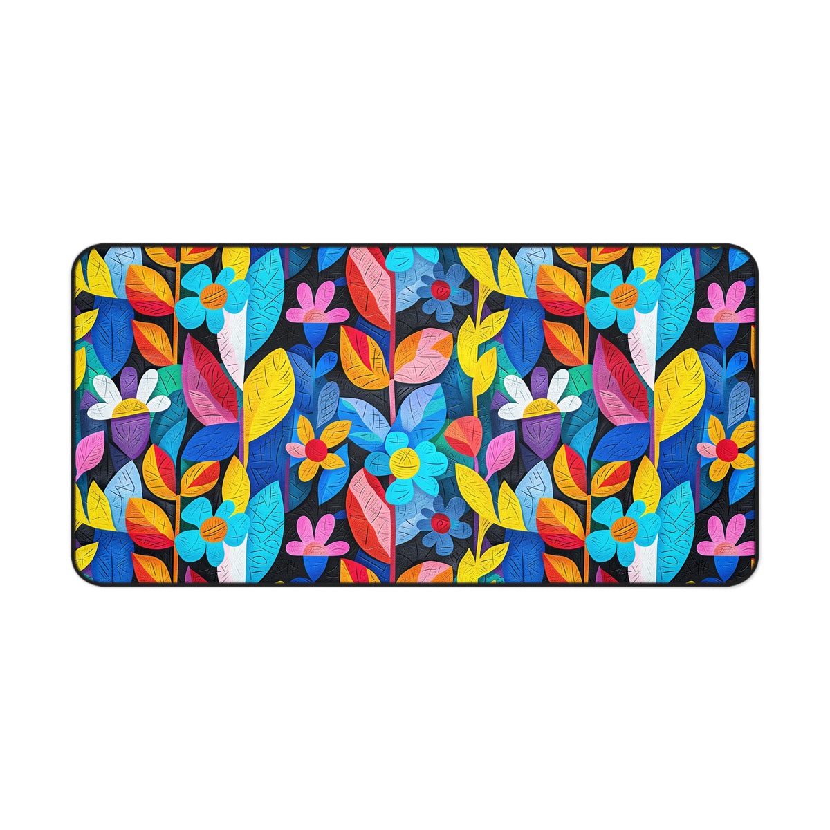 Rhapsody in Bloom Desk Mat (Desk Pad) - Add a Touch of Bloom and Comfort to Your Workspace! Available in 3 sizes.