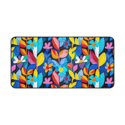 Rhapsody in Bloom Desk Mat (Desk Pad) - Add a Touch of Bloom and Comfort to Your Workspace! Available in 3 sizes.