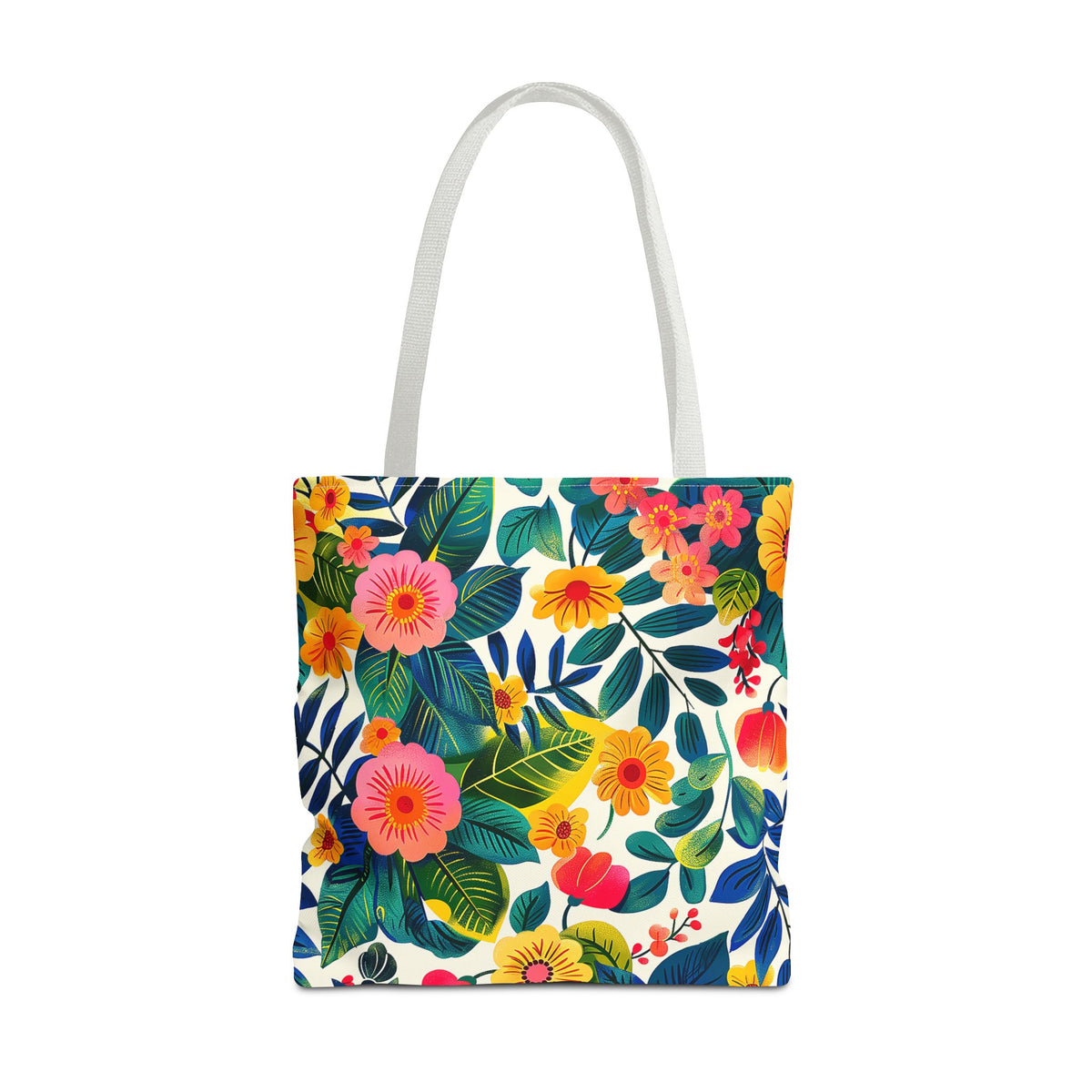 Blossom Bliss Tote Bag - Blossom with Joy on Every Adventure! Available in 3 sizes.