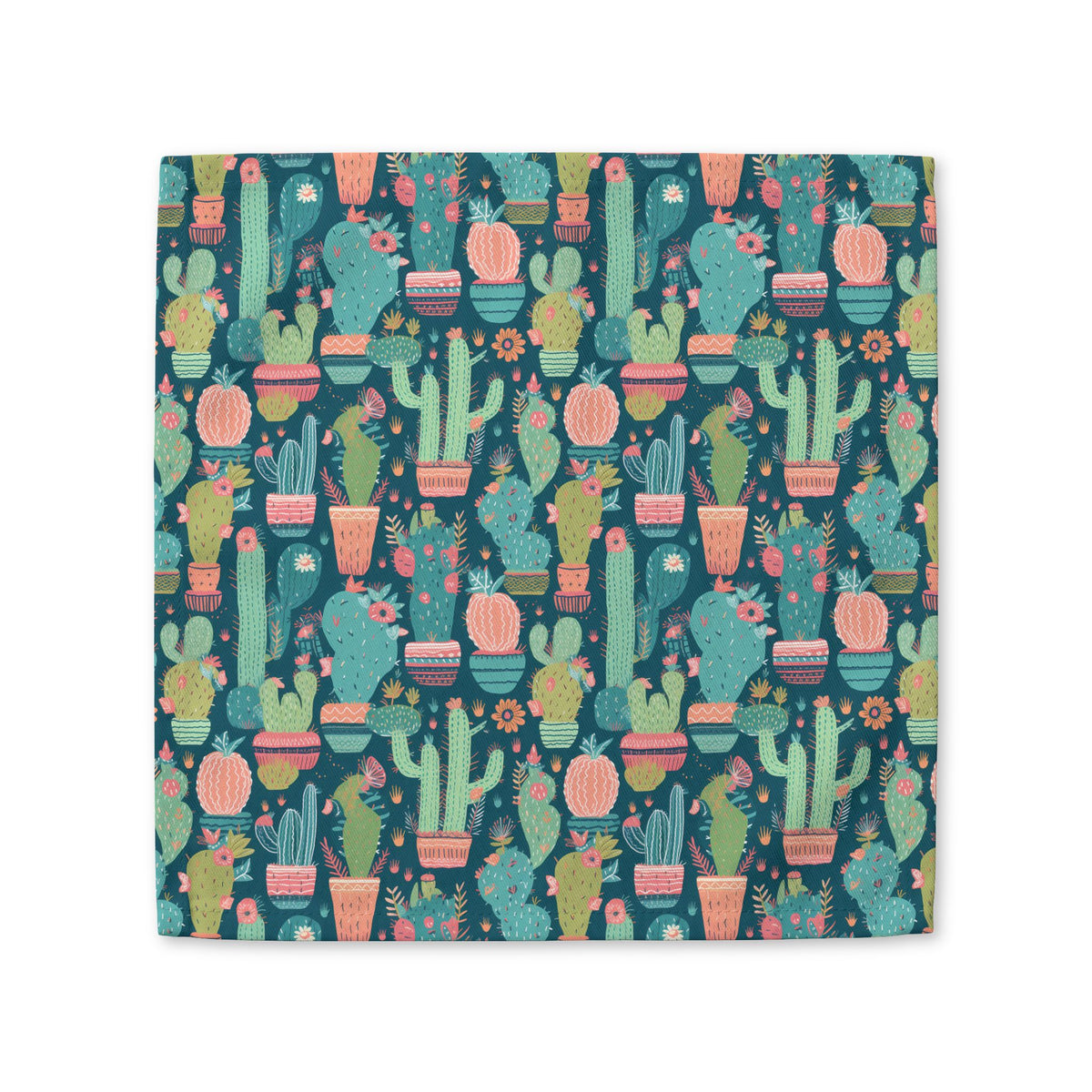 Cactus Cacophony cotton twill napkin