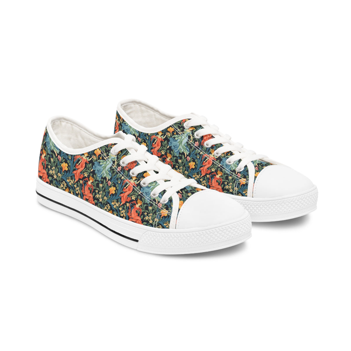 Dance of the Goddesses Ladies' Low Top Sneakers - Let Your Inner Goddess Shine With Every Step!